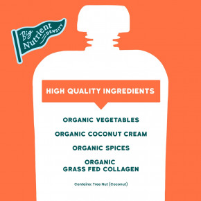 Serenity Kids, безмолочный смузи с коллагеном, для детей от 6 месяцев, тыква и специи, 99 г (3,5 унции) в Москве - eco-herb.ru | фото