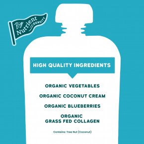 Serenity Kids, безмолочный смузи с коллагеном, со вкусом ягод и орехов, для детей от 6 месяцев, 99 г (3,5 унции) в Москве - eco-herb.ru | фото