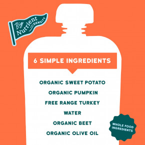 Serenity Kids, Фермерская индейка с бататом, тыквой и свеклой, для детей от 6 месяцев, 99 г (3,5 унции) в Москве - eco-herb.ru | фото