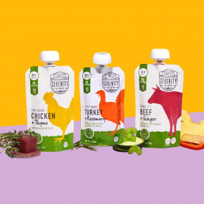 Serenity Kids, натуральная курица с чабрецом, пастернаком и свеклой, для детей от 6 месяцев, 99 г (3,5 унции) в Москве - eco-herb.ru | фото