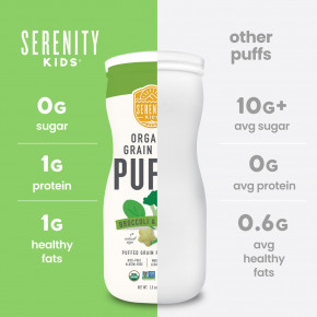 Serenity Kids, органические колечки без злаков, брокколи и шпинат, 42 г (1,5 унции) в Москве - eco-herb.ru | изображение Serenity Kids, органические колечки без злаков, брокколи и шпинат, 42 г (1,5 унции) в Москве - eco-herb.ru | фото