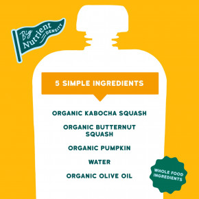 Serenity Kids, органические тыквы, тыква кабоча, арахис, тыква и оливковое масло, для детей от 6 месяцев, 99 г (3,5 унции) в Москве - eco-herb.ru | фото