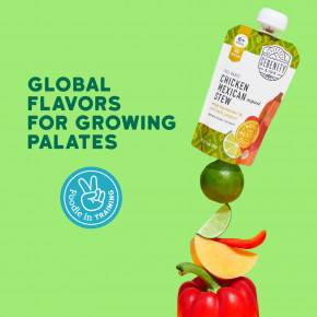 Serenity Kids, рагу по-мексикански с курицей, выращенной в естественных условиях, с мускатным орехом и красным болгарским перцем, для детей от 6 месяцев, 99 г (3,5 унции) в Москве - eco-herb.ru | фото