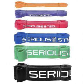 Serious Steel Fitness, 32-дюймовый эспандер, полный набор, набор из 6 предметов - подробнее Serious Steel Fitness, 32-дюймовый эспандер, полный набор, набор из 6 предметов - описание