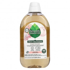 Seventh Generation, Easydose, ультраконцентрированное средство для стирки, с розовым вкусом, 66 стирок, 683 мл (23,1 жидк. унции) в Москве - eco-herb.ru | фото