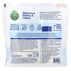 Seventh Generation, моющие средства для посудомоечных машин, Free & Clear, 16 шт., 254 г (8,9 унции) в Москве - eco-herb.ru | фото