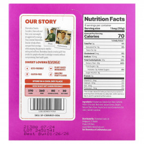 Shameless Snacks, жевательные конфеты, кислая вишня, 6 пакетиков по 50 г (1,8 унции) в Москве - eco-herb.ru | фото