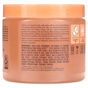 SheaMoisture, Гель для укладки, кокос, гибискус и льняное семя, 425 г (15 унций) в Москве - eco-herb.ru | фото