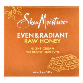 SheaMoisture, Even & Radiant Raw Honey, ночной крем, 57 г (2 унции) в Москве - eco-herb.ru | фото