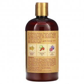 SheaMoisture, Manuka Honey & Mafura Oil, шампунь для интенсивного увлажнения, для очень сухой кожи, для поврежденных волос, 384 мл (13 жидк. Унций) в Москве - eco-herb.ru | фото