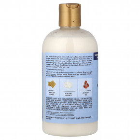 SheaMoisture, Manuka Honey & Yogurt, увлажняющий и восстанавливающий шампунь с маслами мафуры и баобаба, 384 мл (13 жидк. унц.) в Москве - eco-herb.ru | фото