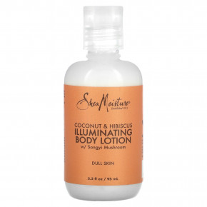 SheaMoisture, Осветляющий лосьон для тела с грибами сонги, кокосом и гибискусом, 95 мл (3,2 жидк. унц.) (Товар снят с продажи) в Москве - eco-herb.ru | фото