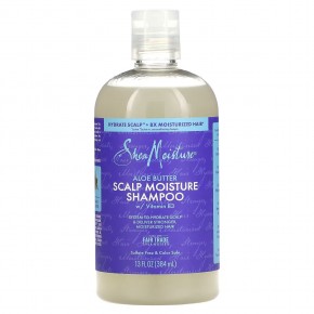 SheaMoisture, Увлажняющий шампунь для кожи головы, масло алоэ, 384 мл (13 жидк. Унций) в Москве - eco-herb.ru | фото