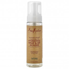SheaMoisture, Увлажняющее обертывание и набор мусс с экстрактом инжира и маслом баобаба, 222 мл (7,5 жидк. унц.) - описание | фото