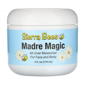 Sierra Bees, Madre Magic, многоцелевой бальзам из маточного молочка и прополиса, 118 мл (4 жидких унции) - описание
