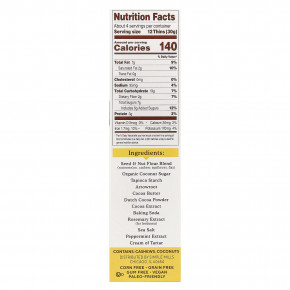 Simple Mills, Sweet Thins®, мука из семян и орехов, со вкусом мяты и шоколада, 120 г (4,25 унции) в Москве - eco-herb.ru | фото