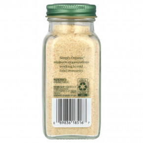 Simply Organic, чесночный порошок, 103 г (3,64 унции) в Москве - eco-herb.ru | фото