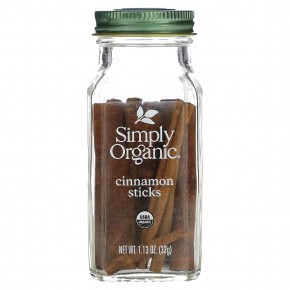 Simply Organic, Cinnamon Sticks, 1.13 oz (32 g) в Москве - eco-herb.ru | фото