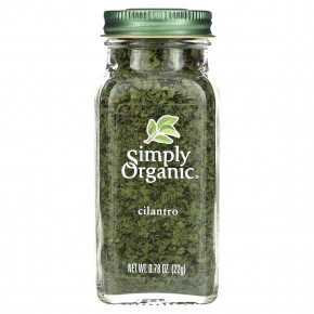 Simply Organic, Кинза, 0.78 унций (22 г) в Москве - eco-herb.ru | фото