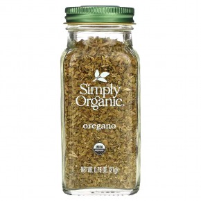 Simply Organic, Орегано, 21 г (0,75 унции) в Москве - eco-herb.ru | фото