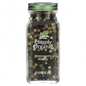 Simply Organic, Peppercorn Medley, 2.93 oz (83 g) в Москве - eco-herb.ru | фото
