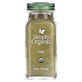 Simply Organic, Sage, Ground, 1.41 oz (40 g) в Москве - eco-herb.ru | фото