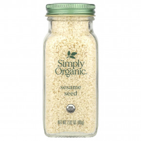 Simply Organic, Семена кунжута, 80 г (2,82 унции) в Москве - eco-herb.ru | изображение Simply Organic, Семена кунжута, 80 г (2,82 унции) в Москве - eco-herb.ru | фото