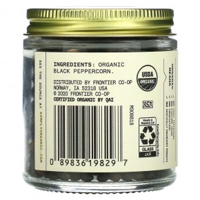Simply Organic, Single Origin, шри-ланкийский черный перец, 61 г (2,15 унции) в Москве - eco-herb.ru | фото