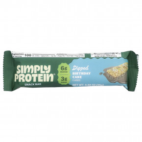 Simply Protein, батончики-снеки, со вкусом торта, 5 батончиков по 25 г (0,88 унции) в Москве - eco-herb.ru | изображение Simply Protein, батончики-снеки, со вкусом торта, 5 батончиков по 25 г (0,88 унции) в Москве - eco-herb.ru | фото