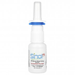 SinolM™, полностью натуральный назальный спрей, для быстрого облегчения головной боли, 15 мл - описание | фото