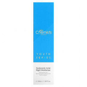 skinChemists, Youth Series, ночное увлажняющее средство с гиалуроновой кислотой, 50 мл (1,69 жидк. унц.) в Москве - eco-herb.ru | фото