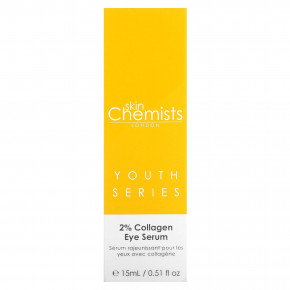 skinChemists, Youth Series, сыворотка для кожи вокруг глаз с 2% коллагеном, 15 мл (0,51 жидк. унции) в Москве - eco-herb.ru | фото