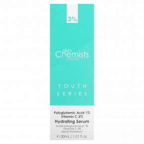 skinChemists, Youth Series, увлажняющая сыворотка, 30 мл (1,01 жидк. унц.) в Москве - eco-herb.ru | фото