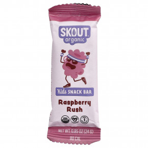 Skout Organic, детские батончики-снеки, с малиной, 6 батончиков по 24 г (0,85 унции) в Москве - eco-herb.ru | изображение Skout Organic, детские батончики-снеки, с малиной, 6 батончиков по 24 г (0,85 унции) в Москве - eco-herb.ru | фото