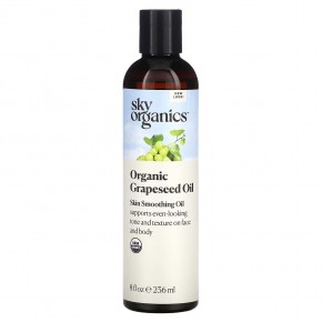 Sky Organics, Органическое масло из виноградных косточек, 236 мл (8 жидк. Унций) - описание