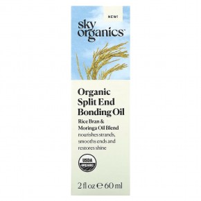 Sky Organics, Органическое масло для бондинга с расщепленными кончиками, 60 мл (2 жидк. Унции) в Москве - eco-herb.ru | фото