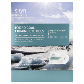 Skyn Iceland, Hydro Cool, укрепляющие гели для кожи вокруг глаз, 16 пар - описание | фото
