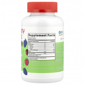 SmartyPants, Жевательные мармеладки с клетчаткой и овощами, ягодное ассорти, 60 жевательных таблеток в Москве - eco-herb.ru | фото