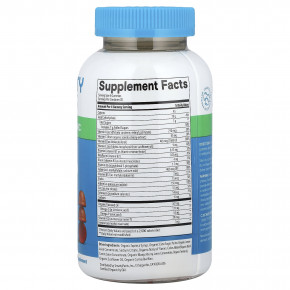 SmartyPants, органические жевательные таблетки с мультивитаминами и омега для мужчин, со вкусом малины, лимона, лайма и винограда, 120 жевательных таблеток в Москве - eco-herb.ru | фото