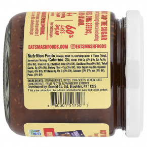 Smash Foods, фруктовая паста с суперфудами, со вкусом клубники, 227 г (8 унций) в Москве - eco-herb.ru | фото