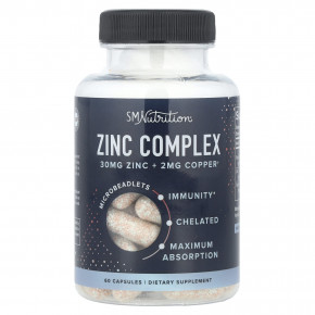 SMNutrition, Zinc Complex, 60 капсул - описание | фото