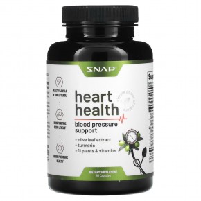 Snap Supplements, Heart Health`` 90 капсул в Москве - eco-herb.ru | фото