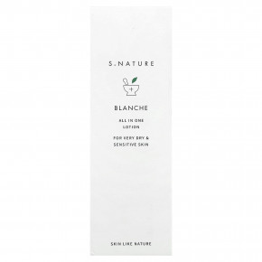 S.NATURE, Blanche, универсальный лосьон, для очень сухой и чувствительной кожи, 200 мл в Москве - eco-herb.ru | изображение S.NATURE, Blanche, универсальный лосьон, для очень сухой и чувствительной кожи, 200 мл в Москве - eco-herb.ru | фото