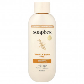 Soapbox, восстанавливающий гель для душа, ваниль и инжир, 591 мл (20 жидк. унций) - описание | фото