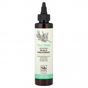 Soapbox, успокаивающее средство для кожи головы, чайное дерево, 147 мл (5 жидк. унций) - описание | фото