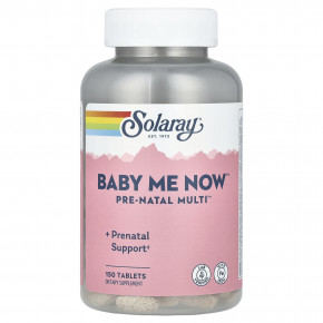 Solaray, Baby Me Now ™, Pre-Natal Multi ™, 150 таблеток в Москве - eco-herb.ru | фото