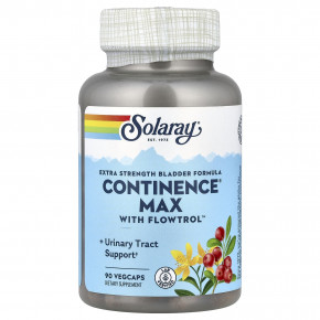 Solaray, Bladder Formula, Continence® Max с Flowtrol™, 90 растительных капсул - описание | фото