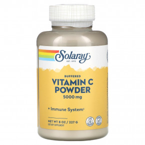 Solaray, Buffered Vitamin C Powder, 5,000 mg, 8 oz (227 g) в Москве - eco-herb.ru | фото