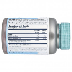 Solaray, CranActin®, жевательные таблетки, со вкусом клубники, 60 жевательных таблеток в Москве - eco-herb.ru | фото