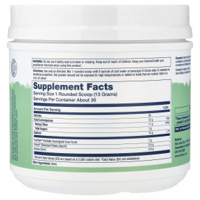 Solaray, ежедневный порошок из тройной клетчатки, без добавок, 401 г (14 унций) в Москве - eco-herb.ru | фото